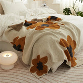 FlowBlanket – Comfortabele Deken met Elegant Bloemenpatroon